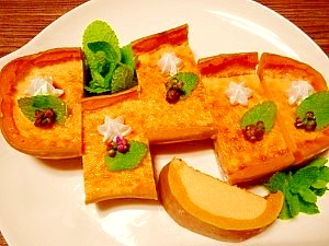バターナッツ南瓜☆しっとりプリン レシピ・作り方